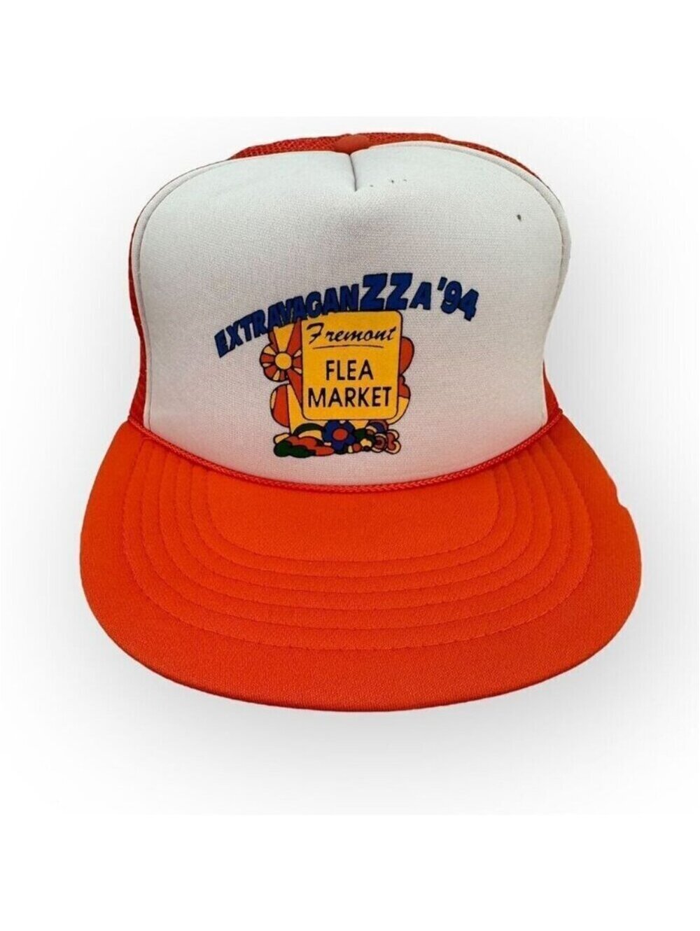 Vintage Fremont Flea Market '94 Snapback Trucker Hat